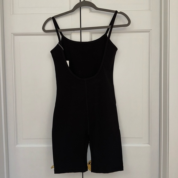 Anine Bing Sport Black Workout Spandex Romper - Picture 7 of 14
